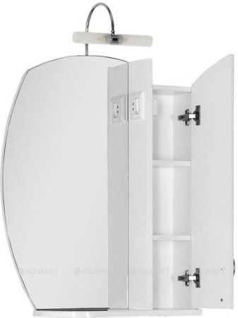 Зеркало-шкаф Aquanet Моника 60 белый 