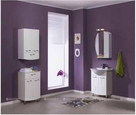 Зеркало-шкаф Aquanet Моника 60 белый 