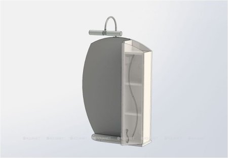 Зеркало-шкаф Aquanet Моника 60 белый 