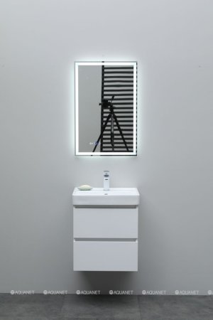Тумба с раковиной Aquanet Вега 50 (2 ящика) 