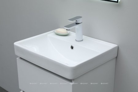 Тумба с раковиной Aquanet Вега 50 (2 ящика) 