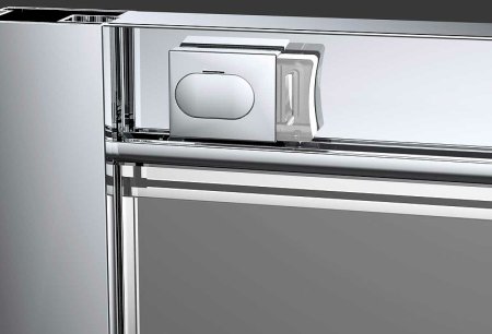 Душевая дверь Vincea Alpha 150 VDS-3AL150MT профиль Хром стекло текстурное 