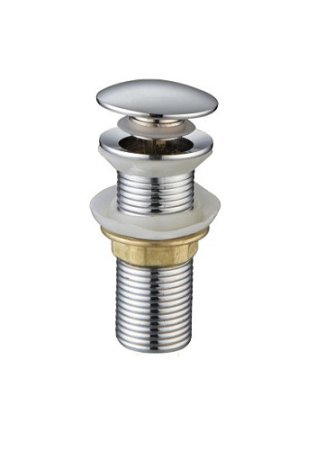 Донный клапан для раковины CeramaLux RD004 без перелива, хром 