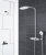 Душевая система Grohe Rainshower System 26361LS0 с термостатом Белая луна 