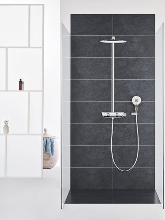 Душевая система Grohe Rainshower System 26361LS0 с термостатом Белая луна 