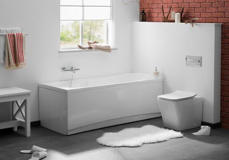 Унитаз приставной Aquanet Tavr-F 