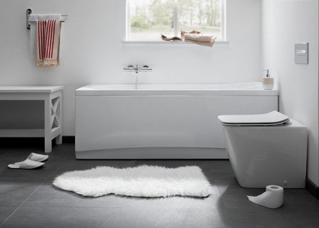 Унитаз приставной Aquanet Tavr-F 