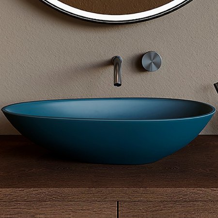 Раковина-чаша Salini Callista 58 101 1101101GRF покраска по RAL полностью глянцевая 