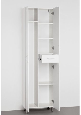 Шкаф пенал Style Line Эко Стандарт 54 Белый 