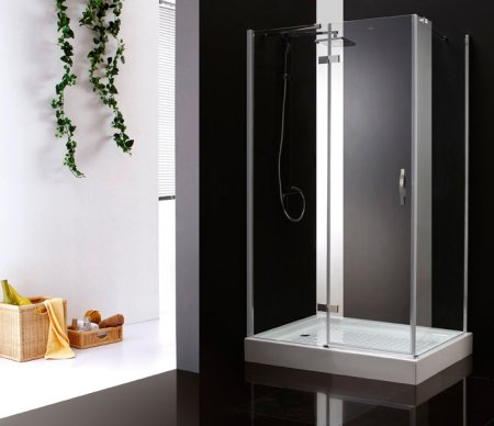 Душевой уголок Cezares Bergamo AH1 100/90 C Cr L 