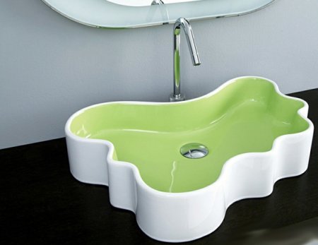Раковина Disegno Ceramica Splash SH05741001 green 
