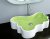 Раковина Disegno Ceramica Splash SH05741001 green 