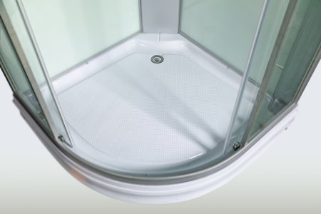 Душевая кабина WeltWasser WW500 Emmer 11015 110x110 10000003286 профиль Хром стекло прозрачное 