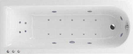 Акриловая ванна Excellent Actima Aurum Lux 150x70 