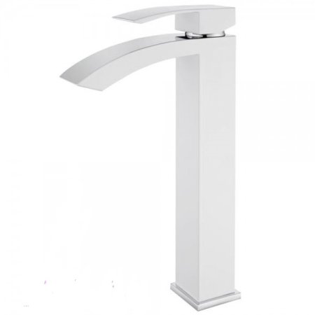 Смеситель Grocenberg GB3007WC для раковины, белый/хром 
