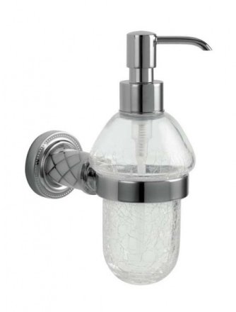 Дозатор для жидкого мыла Boheme Murano 10912-W-CR Хром 
