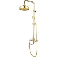 Душевая система Ganzer 09062E золото