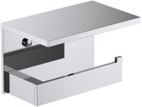 Держатель для туалетной бумаги с полочкой TIMO Petruma 15243/00, хром