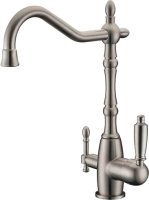 Смеситель для кухонной мойки Zorg Clean Water ZR 312 YF-33-nickel