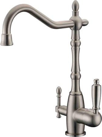 Смеситель для кухонной мойки Zorg Clean Water ZR 312 YF-33-nickel 