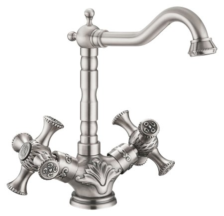 Смеситель Zorg Antic A 7003K-SL для кухонной мойки 