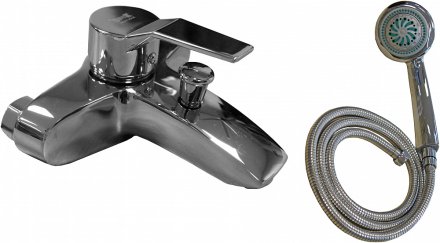 Смеситель Zorg Sanitary ZR 120 W-1 для ванны с душем 