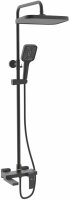 Душевая система Rose R1836H, черный