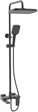 Душевая система Rose R1836H, черный 