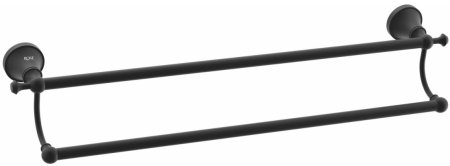Полотенцедержатель Rose RG1927H, черный 