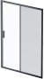 Душевая дверь AM.PM Gem 150 W90G-150-1-195BG профиль Черный матовый стекло тонированное-прозрачное 