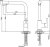 Смеситель для кухонной мойки ESKO K23 (K23) 