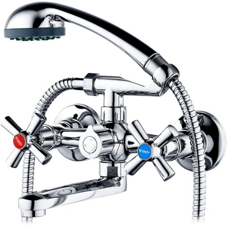 Смеситель для ванны G-Lauf QMT3-A722 Хром 