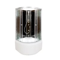 Душевая кабина Deto L 810 N с гидромассажем BLACK
