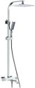 Душевая система Gappo G07 G2407-50 с термостатом Белая Хром 