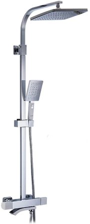 Душевая система Gappo G07 G2407-50 с термостатом Белая Хром 