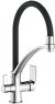 Смеситель для кухни Frap H69 F4369 Хром Черный 