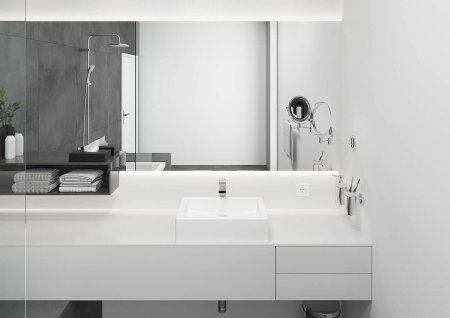 Смеситель для раковины Hansgrohe Vernis Shape 71562000 Хром 