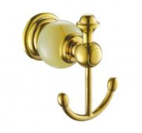 Крючок двойной Oute TG2801-2 золото