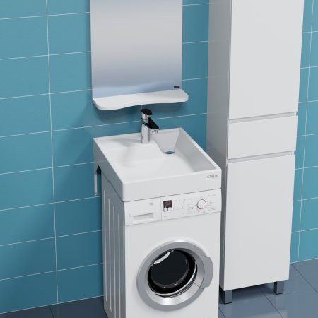 Раковина над стиральной машиной СаНта Юпитер мини 50х60 