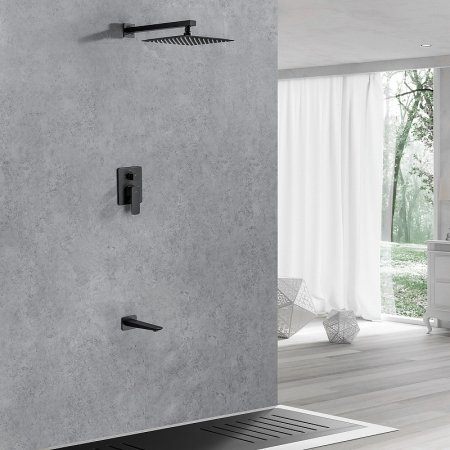 Смеситель для душа Allen Brau Infinity 5.21014-31 Черный матовый 