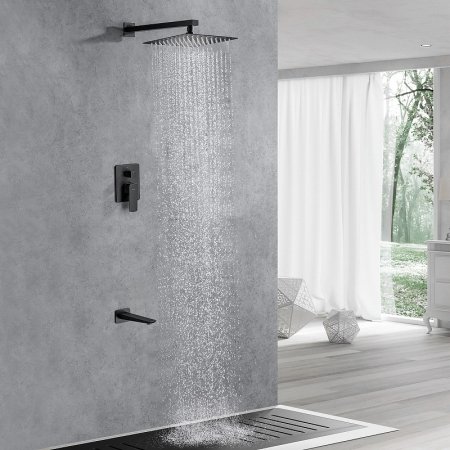 Смеситель для душа Allen Brau Infinity 5.21014-31 Черный матовый 