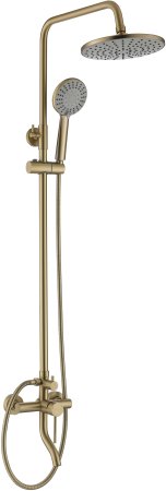Душевая система со смесителем VODA Vessel Gold" (VST3000G)" 