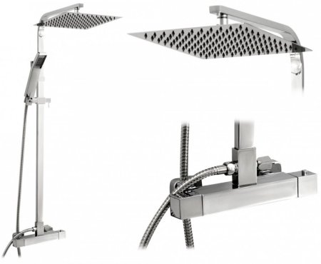 Душевая система 250 мм Rea Milan REA-P0222 