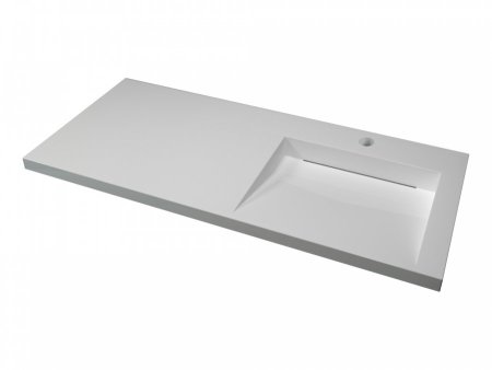 Тумба подвесная "Даллас ЛЕОН 120", Люкс серая, PLUS 