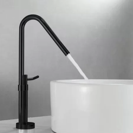 Смеситель для раковины без донного клапана Rea Moris REA-B4833 