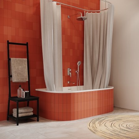 Душевая система Iddis Ray RAYSB03i68 Хром 