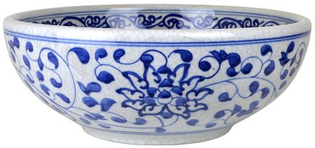 Раковина-чаша Bronze de Luxe Melody 40 2241 Синяя с искусственным состариванием 