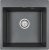 Мойка кухонная Paulmark Praktisch PM105152-DG 51х52см, графит 