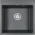 Мойка кухонная Paulmark Praktisch PM105152-DG 51х52см, графит 