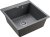 Мойка кухонная Paulmark Praktisch PM105152-DG 51х52см, графит 